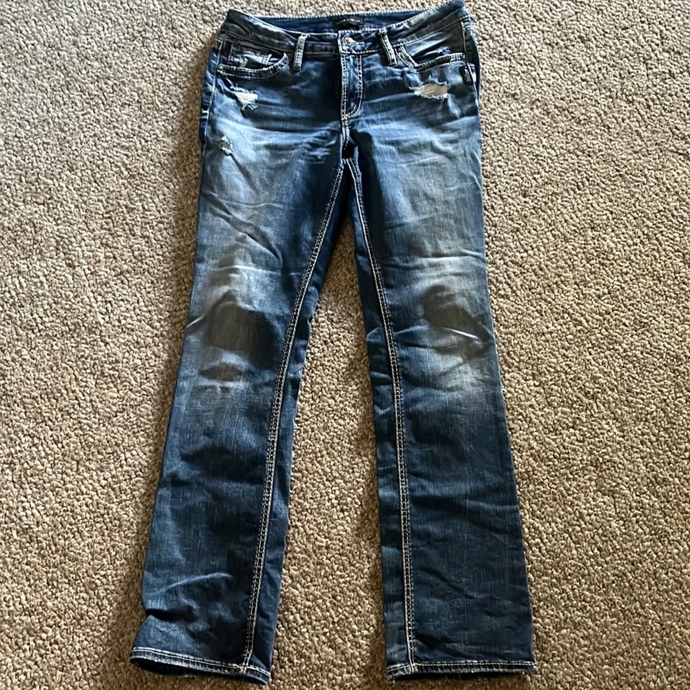 Silver Suki slim boot jeans